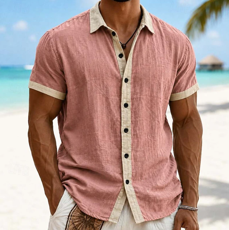 Everyday Casual Short Sleeve Shirt for Men