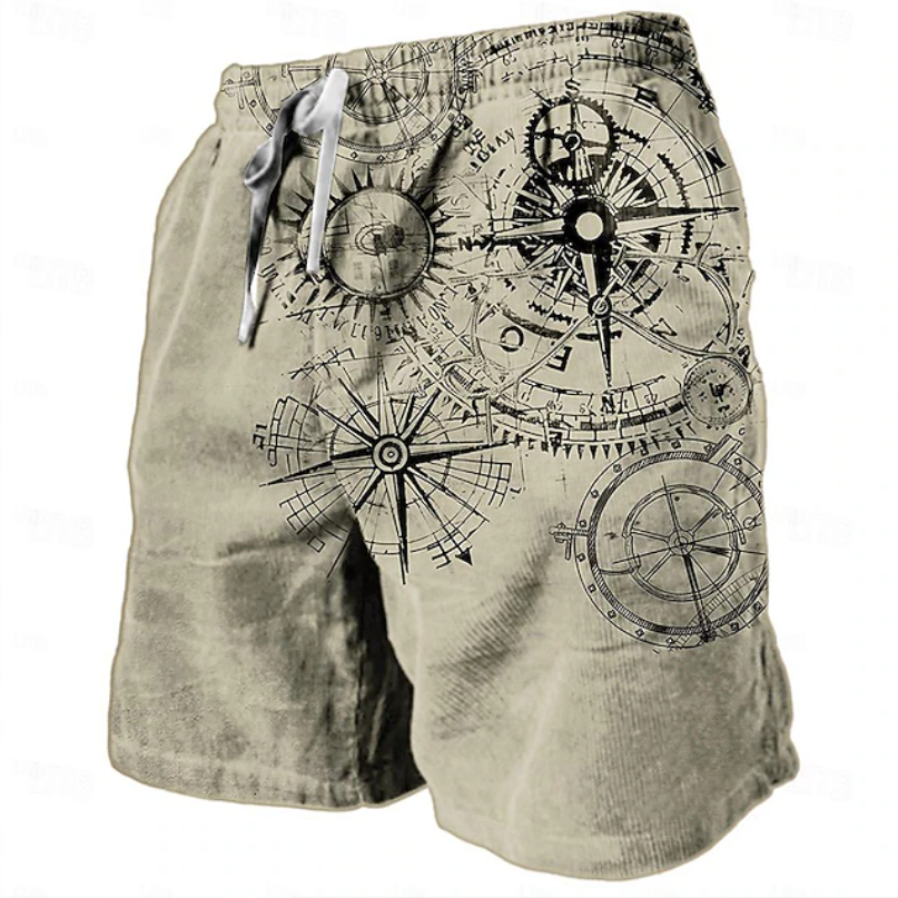 Men's Casual Drawstring Shorts