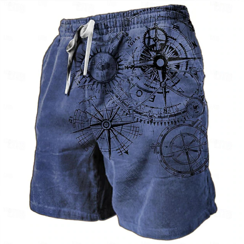 Men's Casual Drawstring Shorts