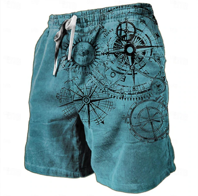 Men's Casual Drawstring Shorts