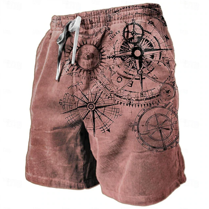 Men's Casual Drawstring Shorts