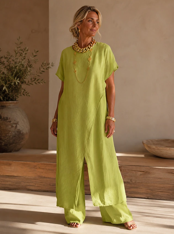 Relaxed Wide-Leg Jumpsuit for Women, Plus Size