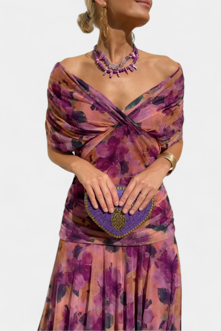 Off-Shoulder Dress for Women, Elegant Style