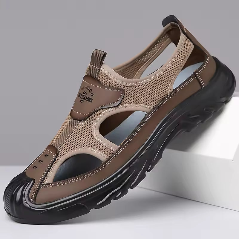 Premium Slip-On Closed Toe Sandals for Men