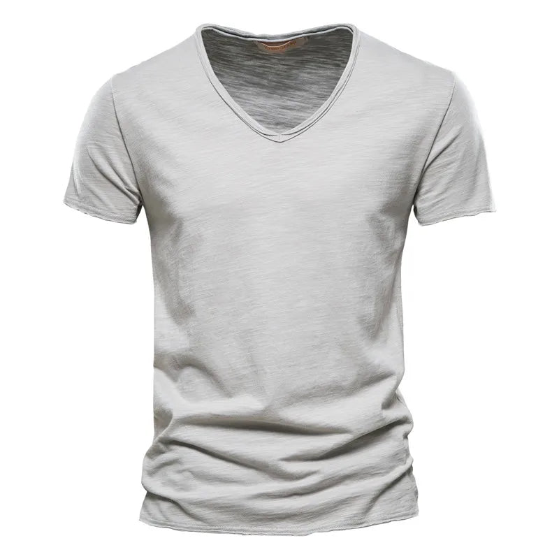 Casual V-Neck Summer Shirt for Men
