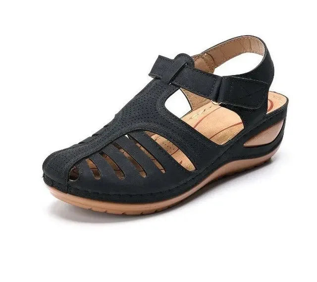 Ladies Cushioned Comfort Sandals
