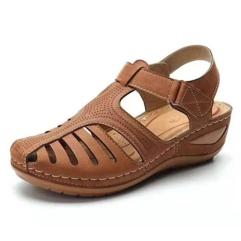 Ladies Cushioned Comfort Sandals
