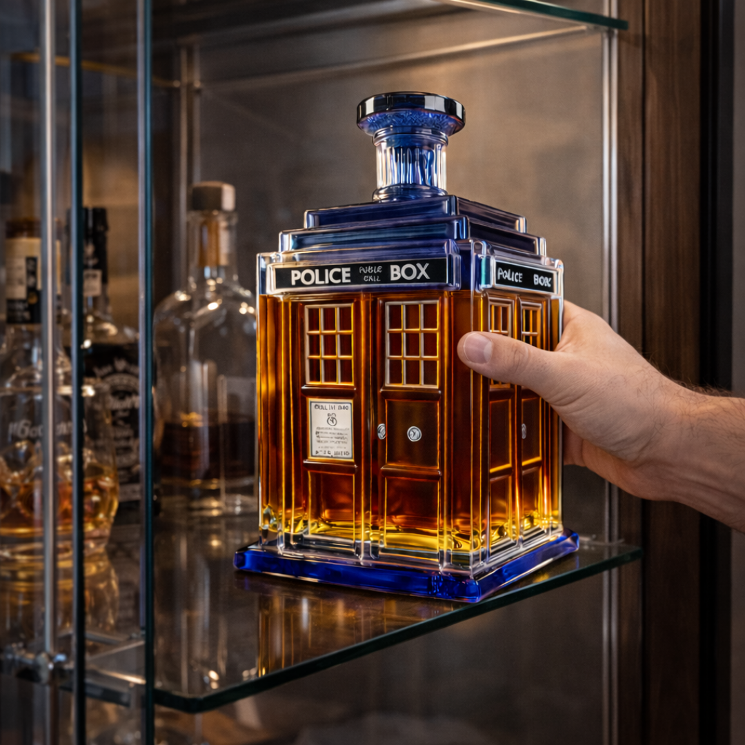 Whisky Bottle Building Design