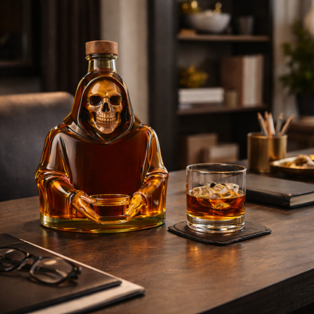 Whisky Bottle Death Design