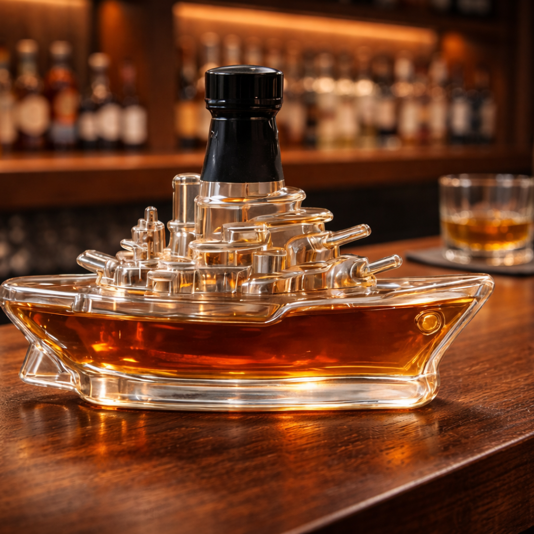 Whisky Bottle Marine Ship Design