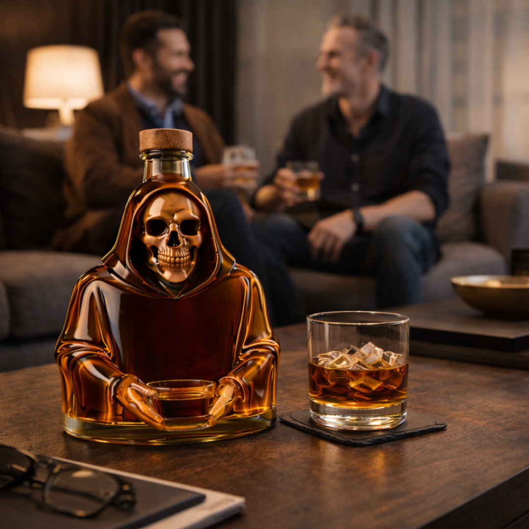 Whisky Bottle Death Design
