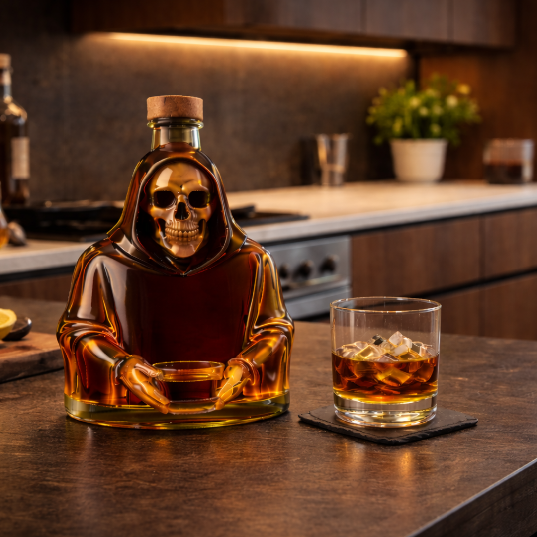 Whisky Bottle Death Design