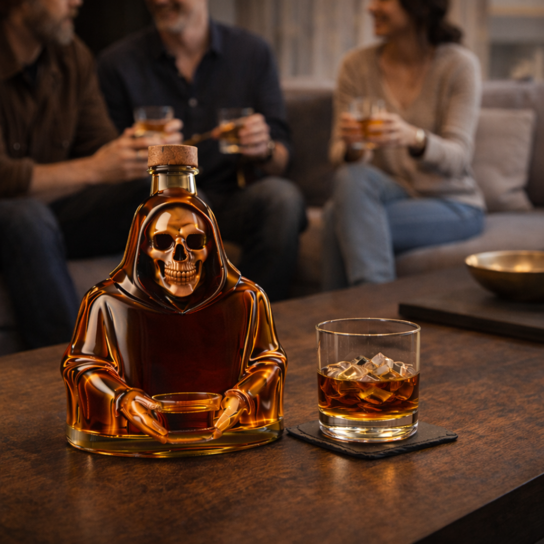 Whisky Bottle Death Design