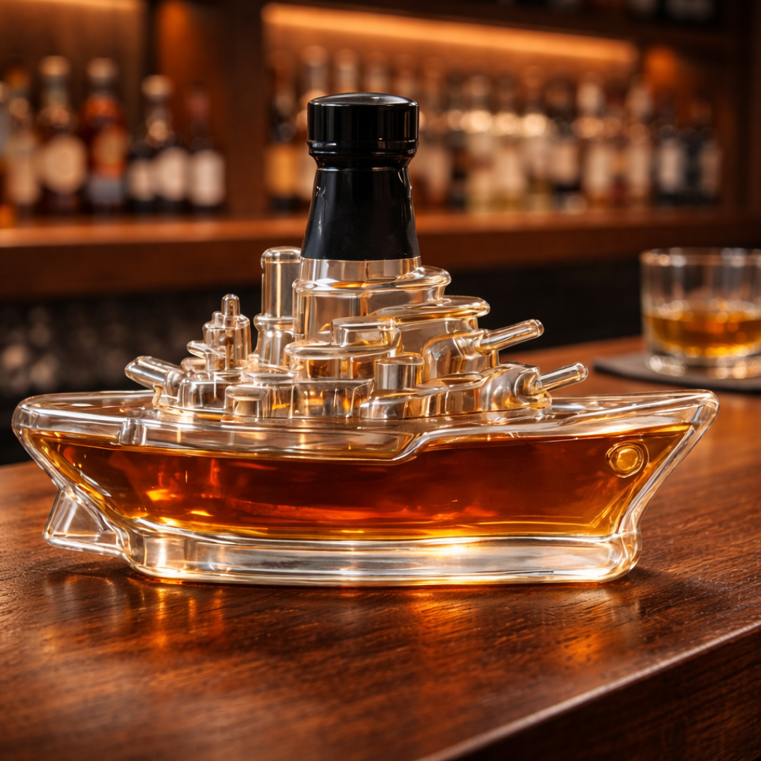 Whisky Bottle Marine Ship Design