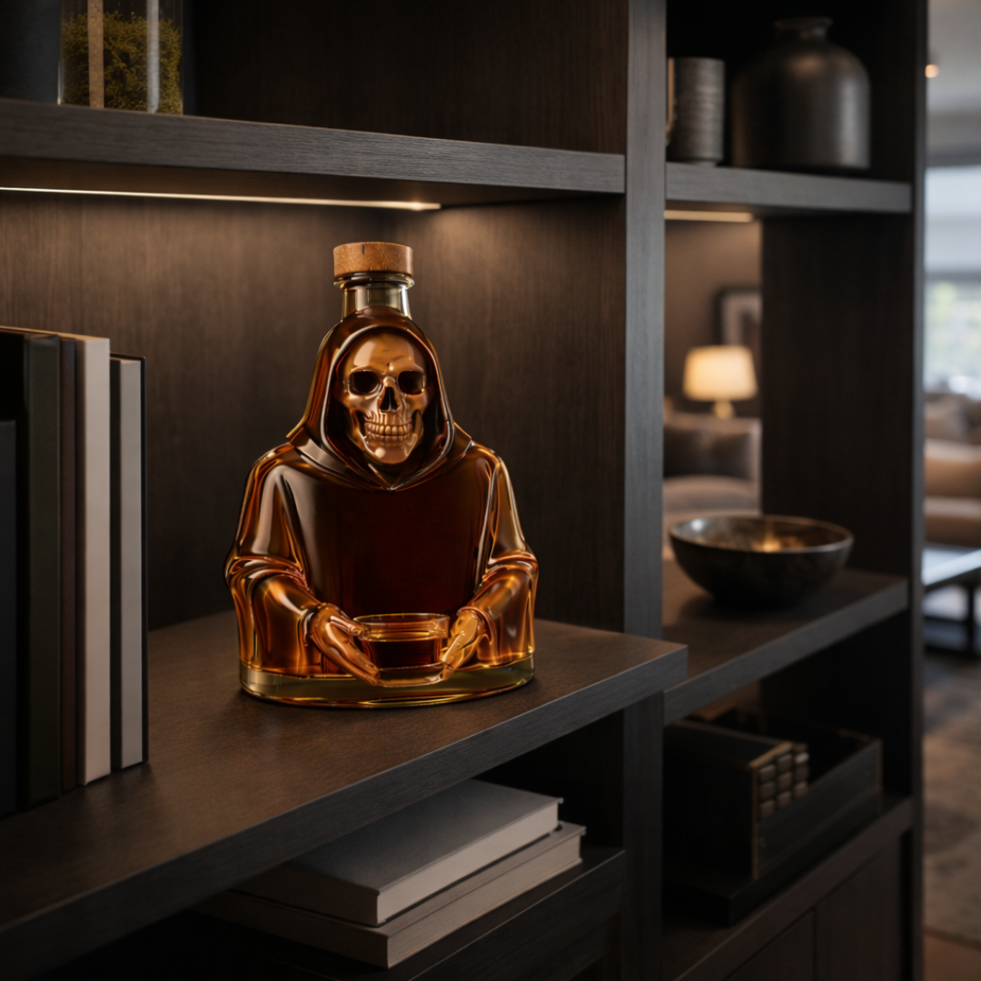 Whisky Bottle Death Design