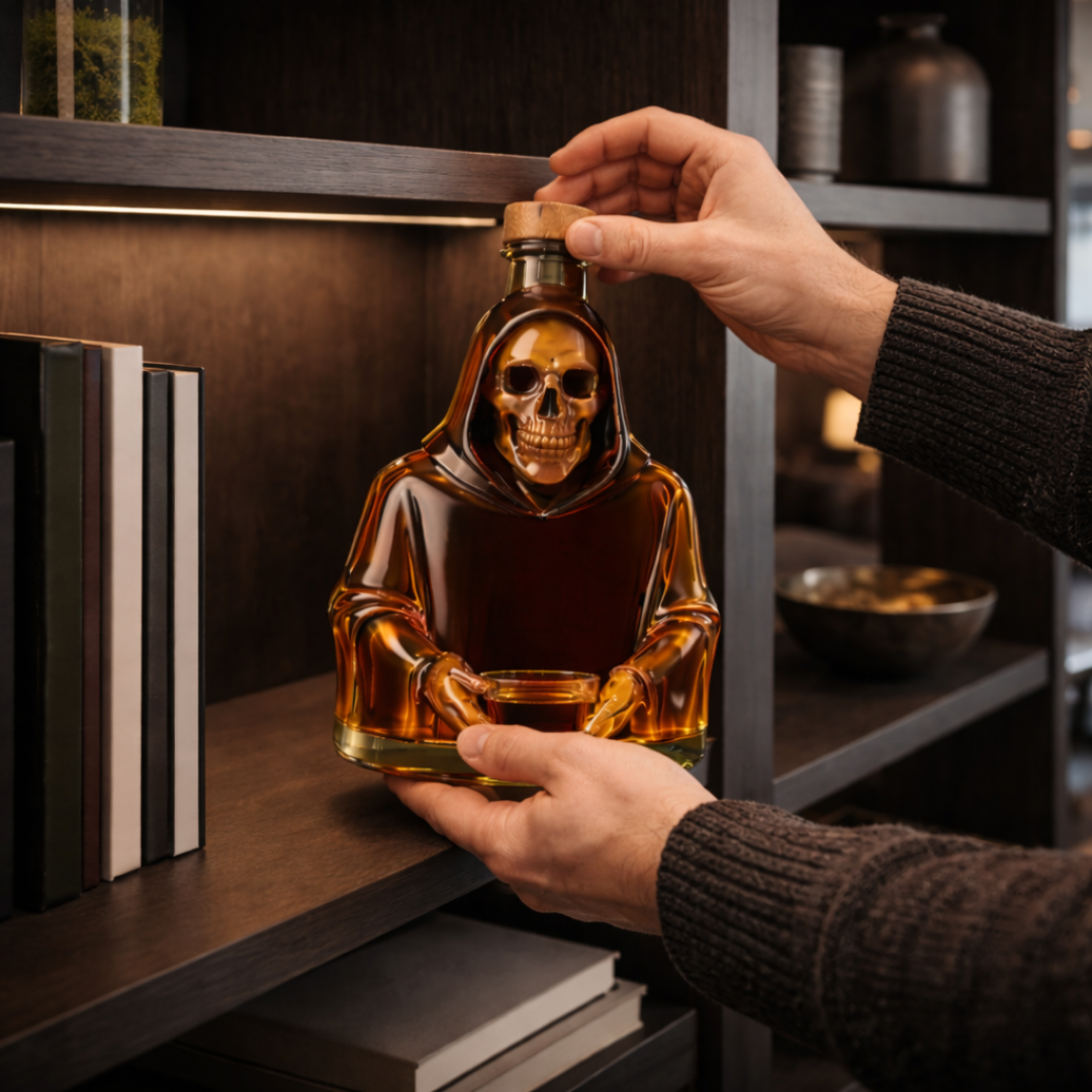 Whisky Bottle Death Design