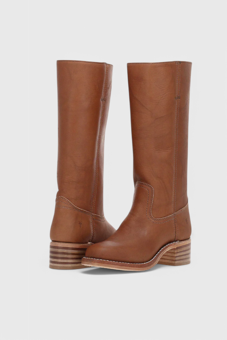 Knee-High Heeled Boots, Women's Classic Fit