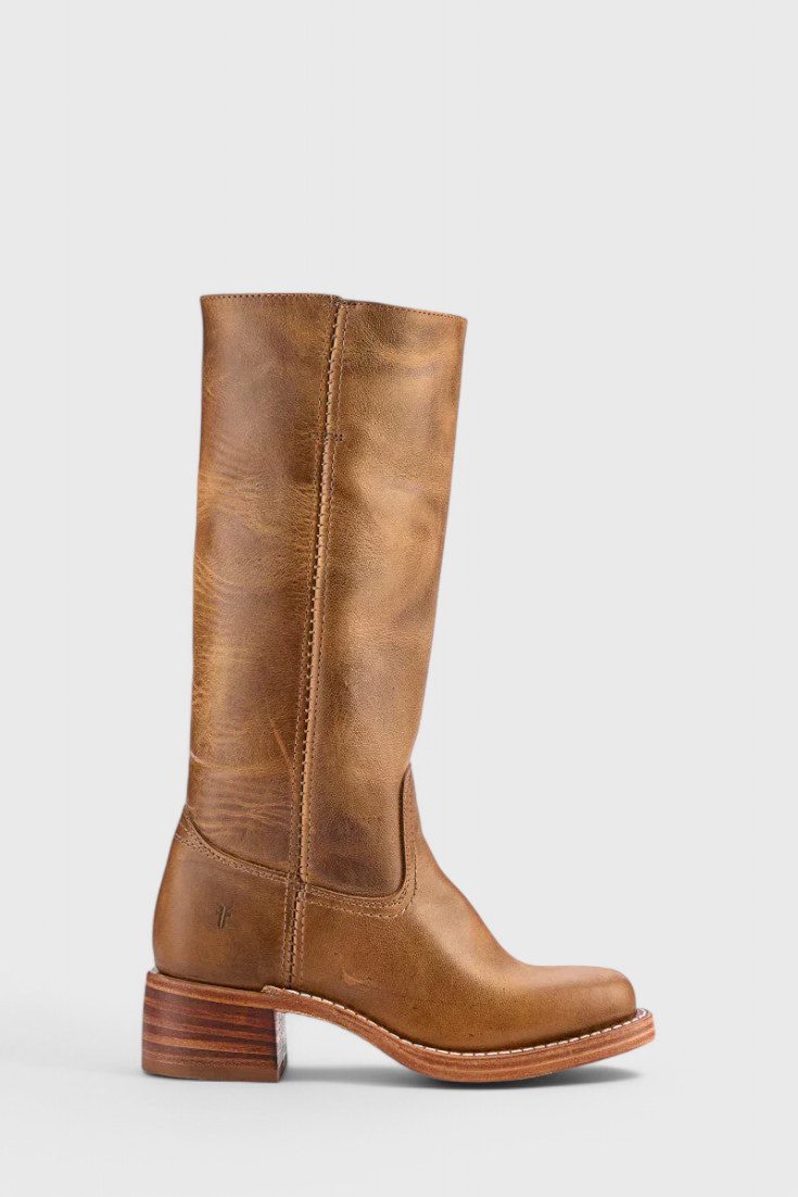 Knee-High Heeled Boots, Women's Classic Fit