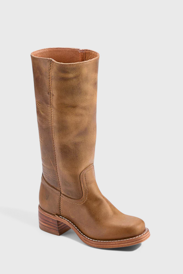 Knee-High Heeled Boots, Women's Classic Fit