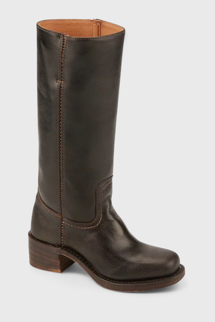 Knee-High Heeled Boots, Women's Classic Fit