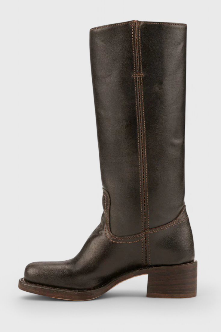Knee-High Heeled Boots, Women's Classic Fit