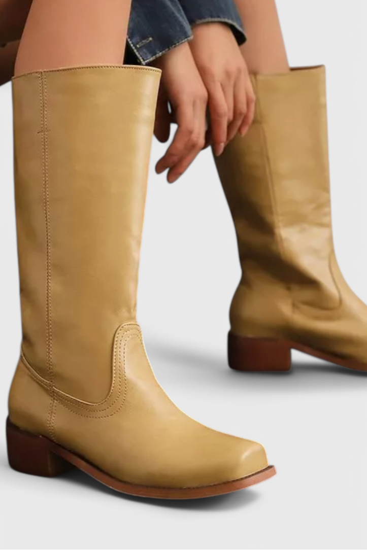 Knee-High Heeled Boots, Women's Classic Fit
