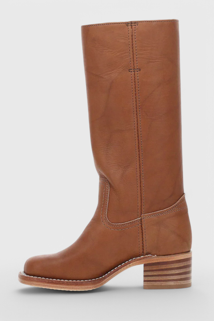 Knee-High Heeled Boots, Women's Classic Fit
