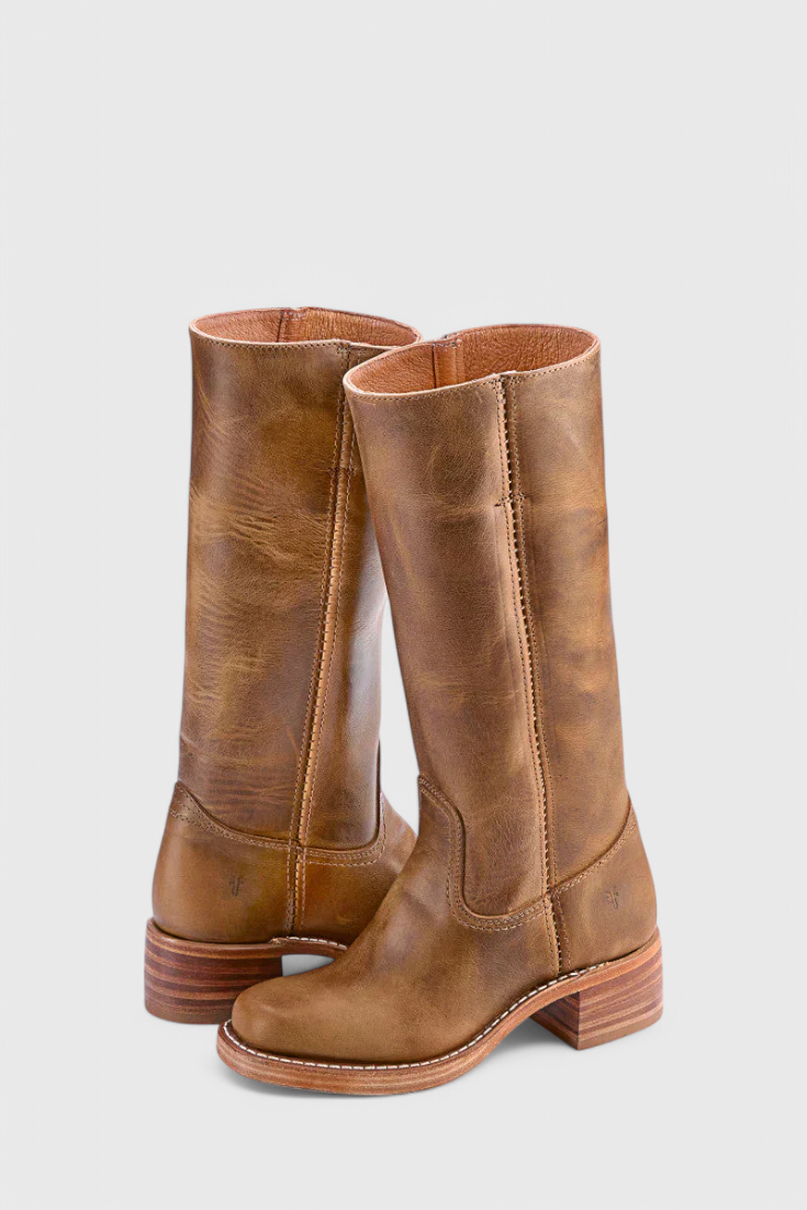 Knee-High Heeled Boots, Women's Classic Fit