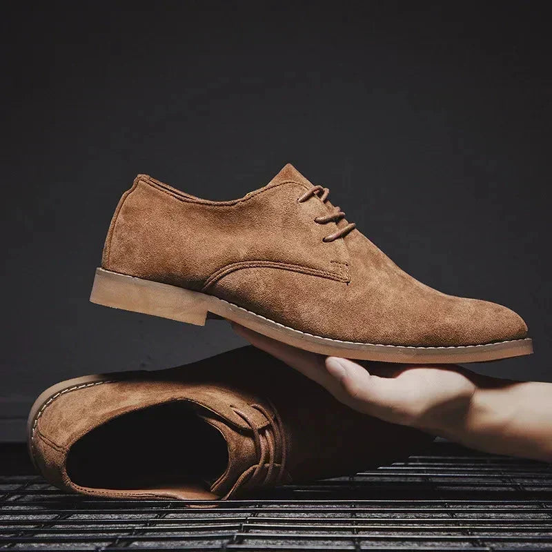 Men's Refined Lace-Up Derby Shoes