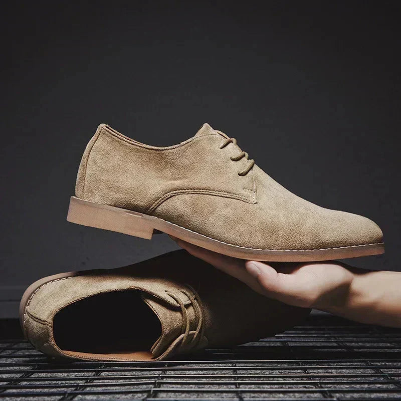 Men's Refined Lace-Up Derby Shoes