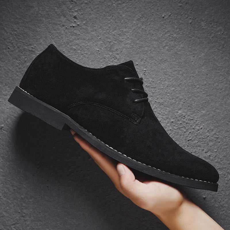 Men's Refined Lace-Up Derby Shoes