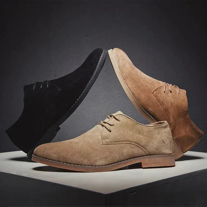Men's Refined Lace-Up Derby Shoes