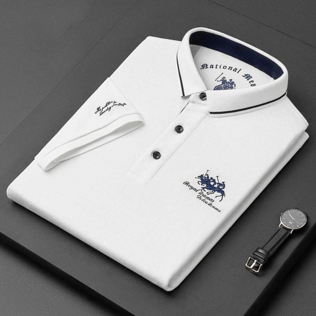 Stylish Button-Up Everyday Polo for Men