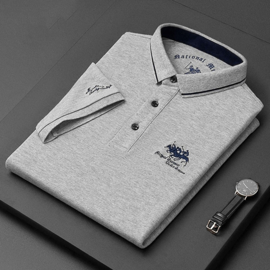 Stylish Button-Up Everyday Polo for Men