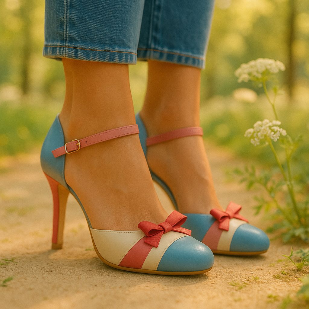 Strap Heels, Women's Elegant Fit