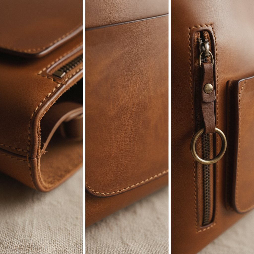 Pocket Shoulder Bag, Elegant Style