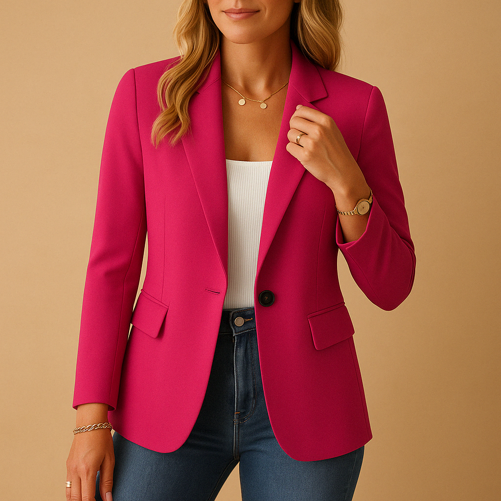 Fitted Tailored Blazer for Women