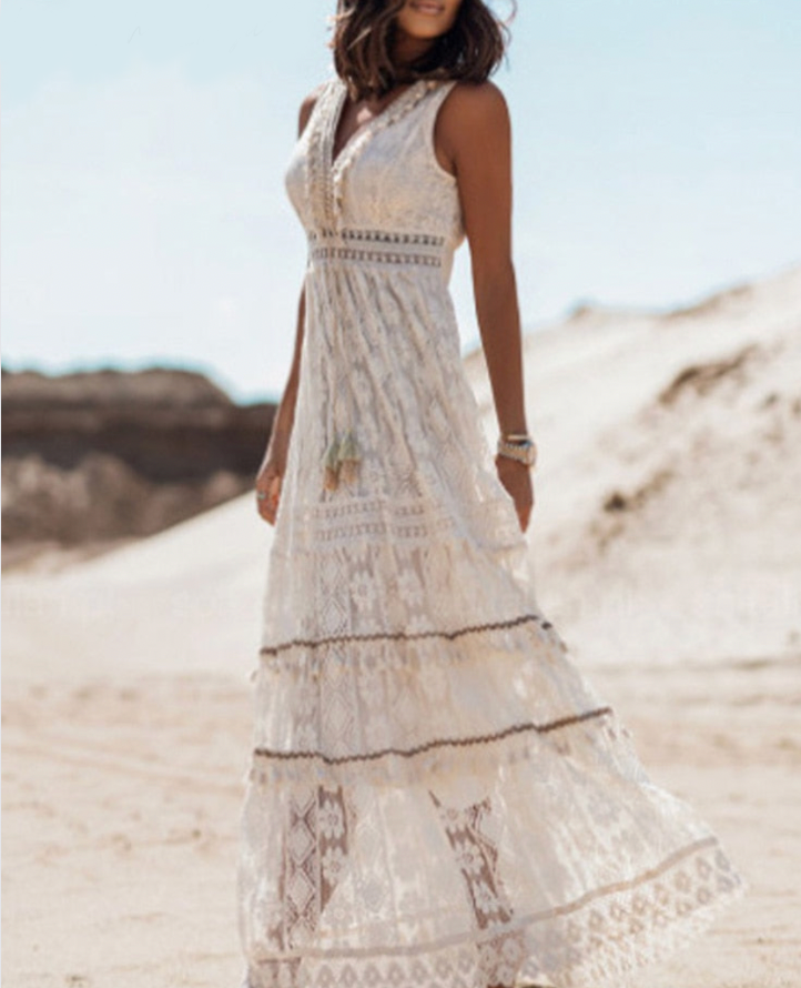 Summer Dress Boho Maxi | Beach Casual for Women