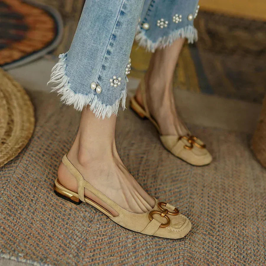 Buckle Strap Sandals for Women, Supportive Style