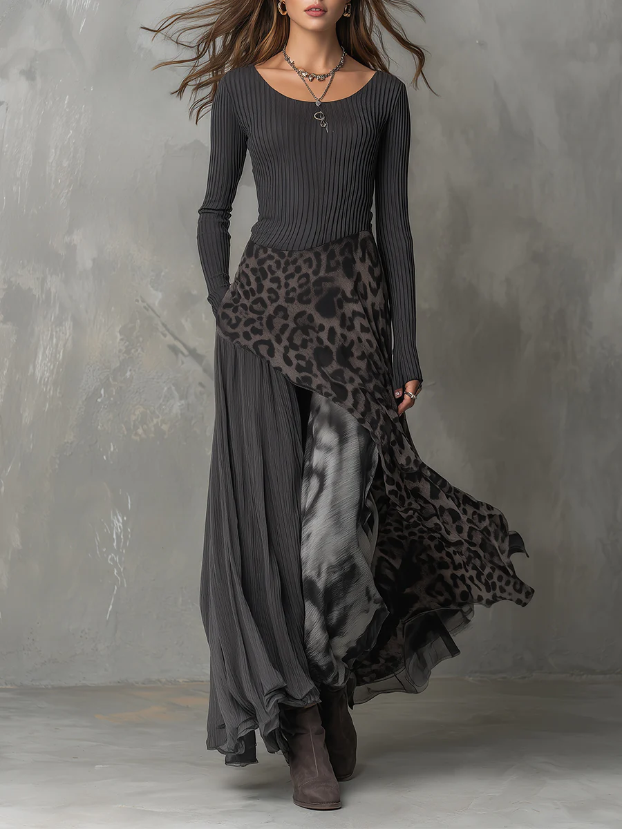 Slim Fit Maxi Dress for Women, Elegant Style