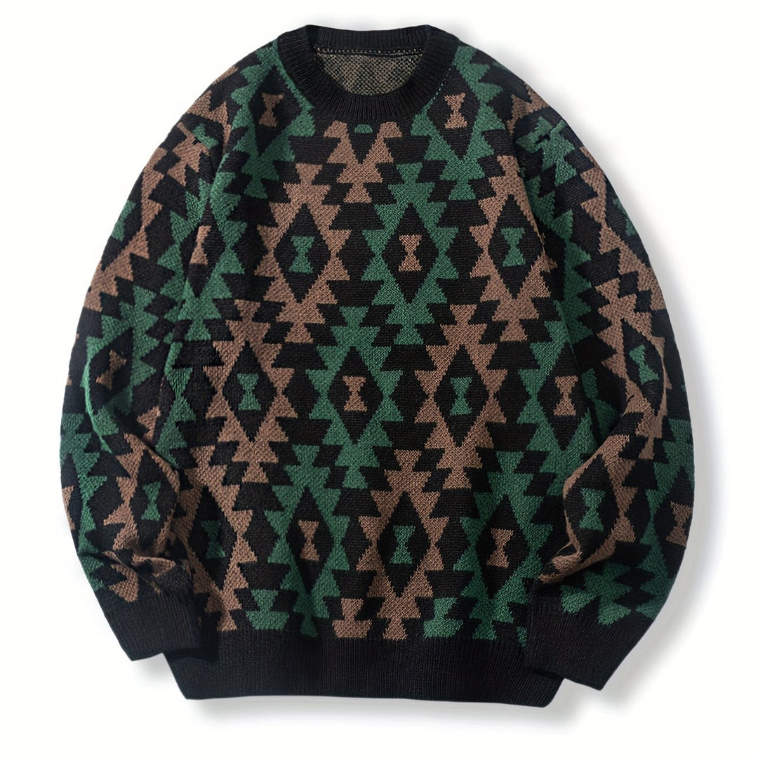 Heritage Pattern Sweater for Men
