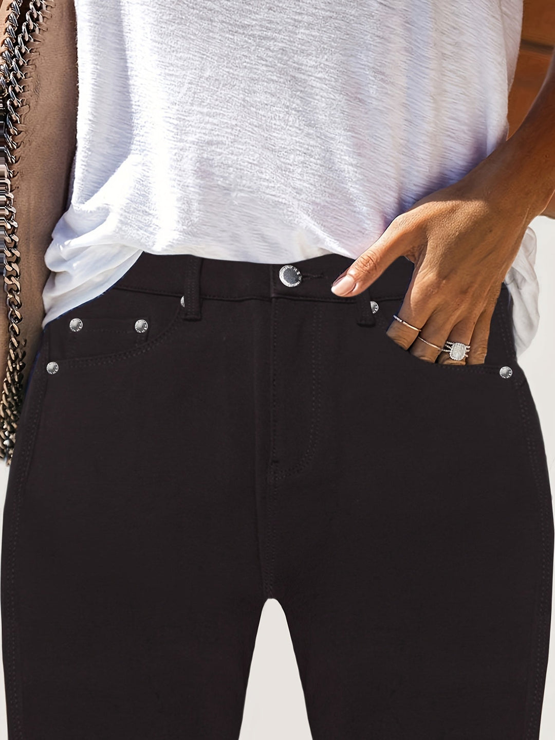 High-Waisted Skinny Jeans for Women