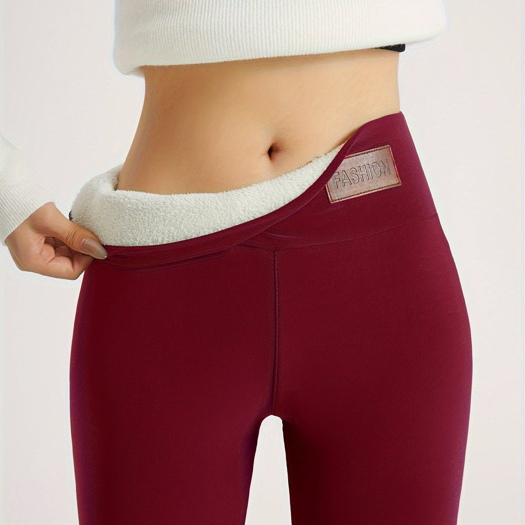 High-Waist Cozy Winter Leggings for Women
