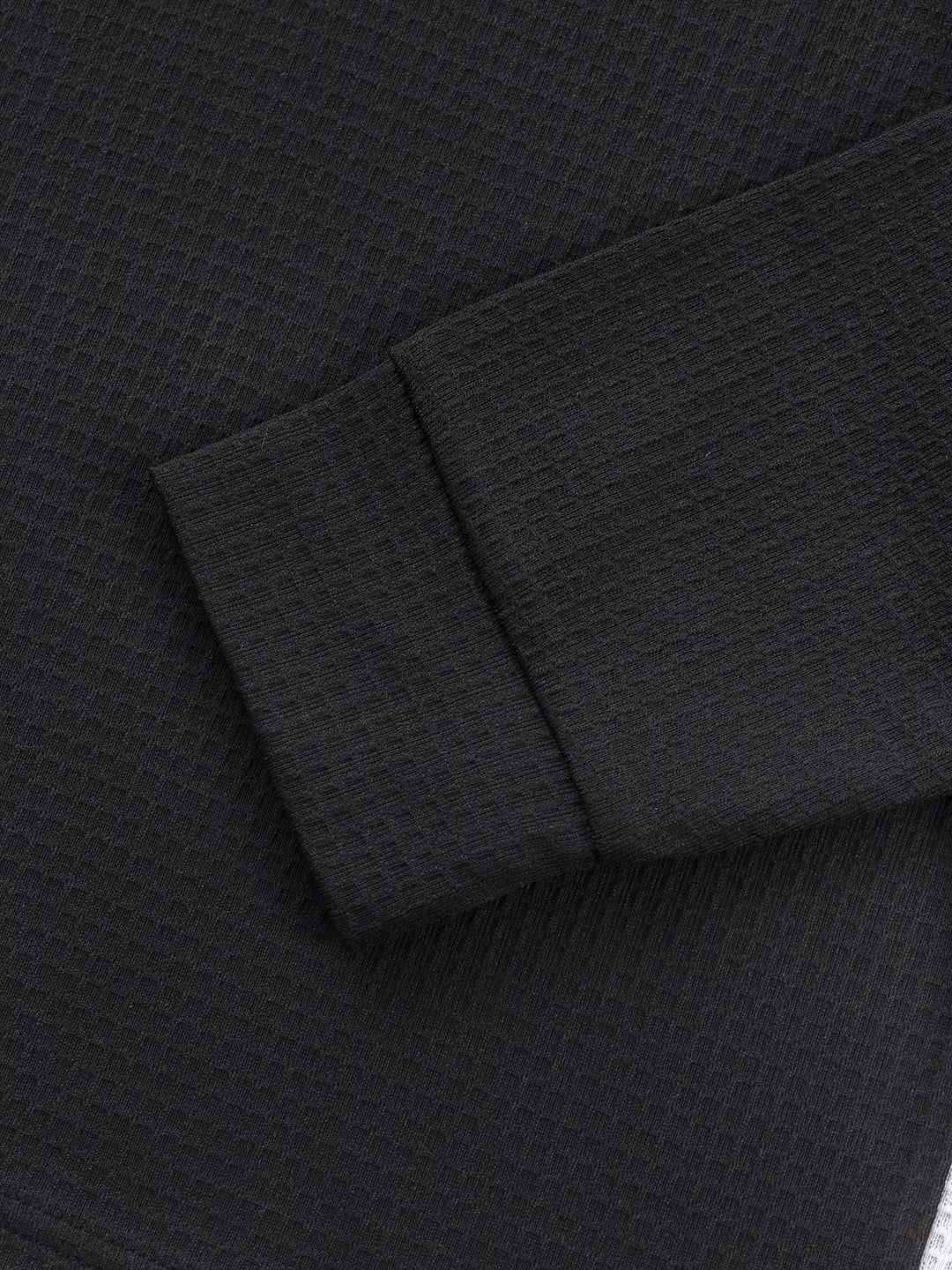 Textured Long-Sleeve Henley for Men, Plus Size