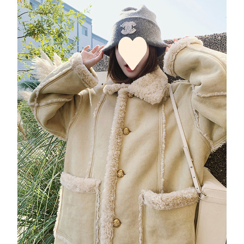 Women's Winter Coat – Milky Yellow