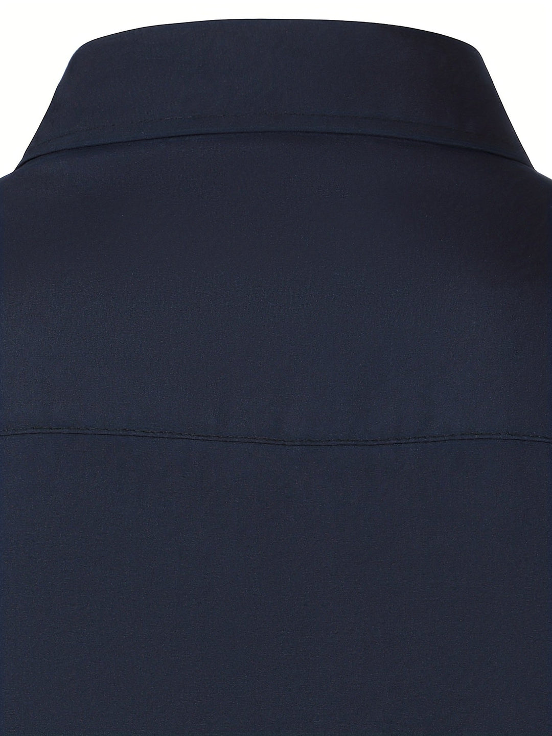 Ladies Contrast-Trim Long Sleeve Shirt