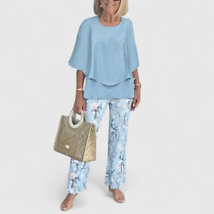 Sophisticated Loose Two-Piece Set for Women