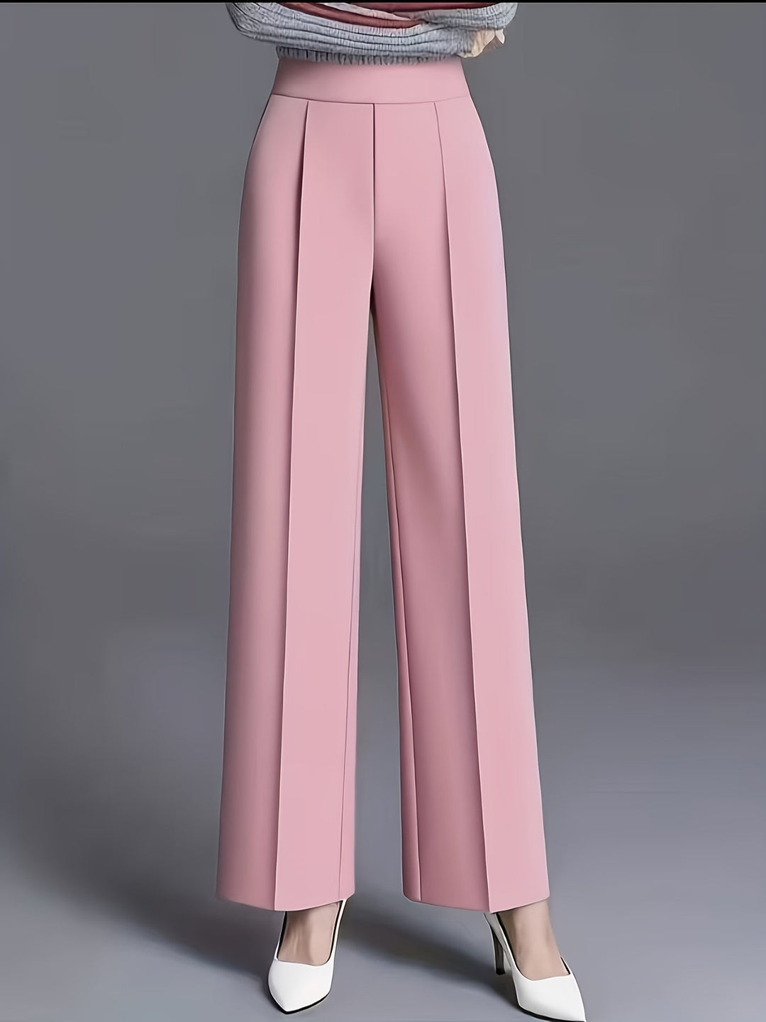 High-Waisted Wide-Leg Pants for Women