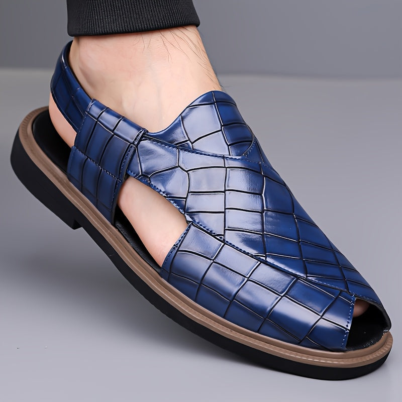 Woven-Style Comfort Sandals for Men