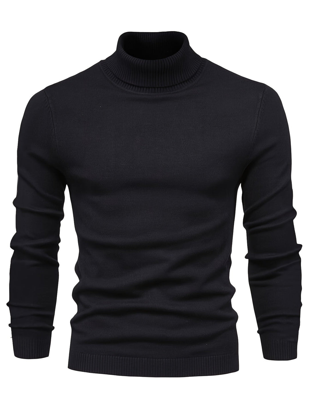 Men's Classic Mock-Neck Sweater